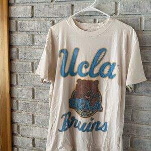 Hollister Cream UCLA Graphic Tee